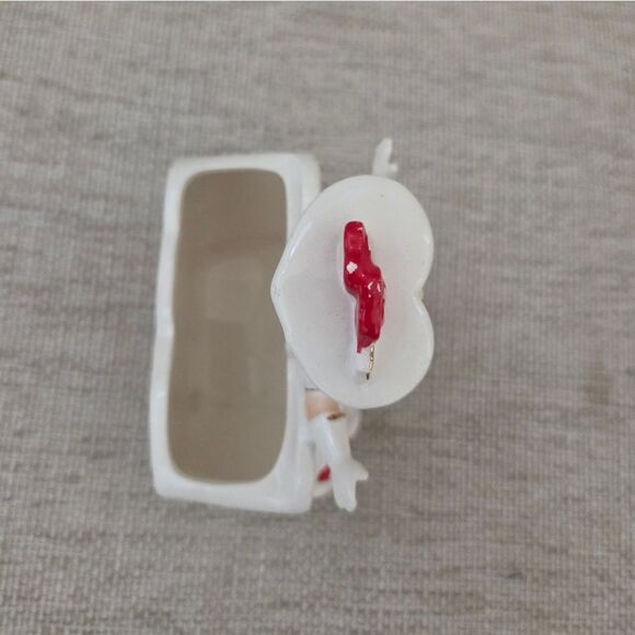 Vintage 1950's Replo Valentine Ceramic Lady Planter - Picture 6 of 8